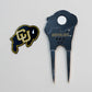 Team Golf NCAA Die Cut Divot Tool With 2 Ball Markers