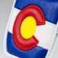 Pins And Aces Golf Colorado State Flag - Mallet Putter Cover