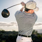Pins & Aces Men's CORAL CASCADES Performance Polo