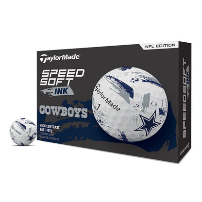 Taylormade SpeedSoft Ink NFL Licensed Golf Balls