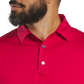 Footjoy Solid Lisle Arkansas Razorbacks Patriotic Men's Golf Polo