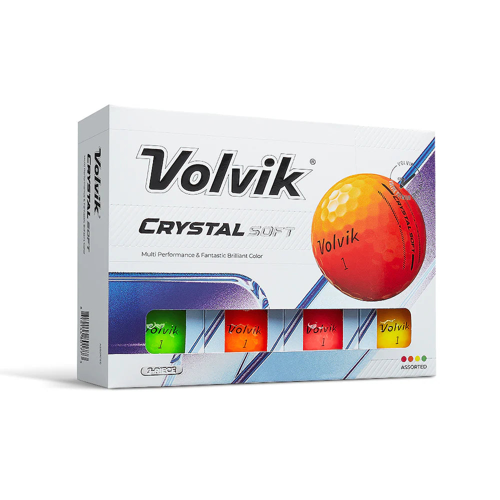 Volvik Crystal Soft Golf Balls