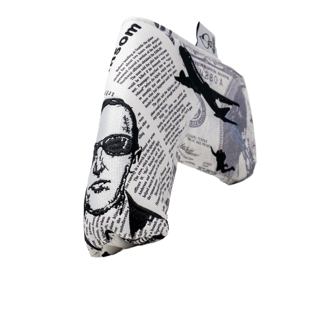 Pins And Aces Golf D.B. Cooper - Blade Putter Cover