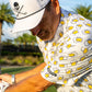 Skull And Crossbones White Rope Golf Hat