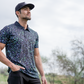 Shank It Golf Paint Splatter Polo 2.0