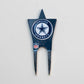 Team Golf NFL Die Cut Divot Tool With 2 Ball Markers