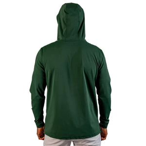 Pins & Aces Performance Golf Hoodie DARK AZALEA