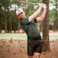 Pins & Aces Men's DARK AZALEA Performance Polo