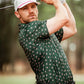 Pins & Aces Men's DARK AZALEA Performance Polo