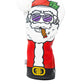 Pins And Aces Golf Santa Degenerate - Driver Cover
