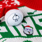 Pins And Aces Golf Santa the Degenerate Ball Marker