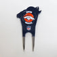 Team Golf NFL Die Cut Divot Tool With 2 Ball Markers