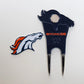Team Golf NFL Die Cut Divot Tool With 2 Ball Markers