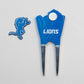 Team Golf NFL Die Cut Divot Tool With 2 Ball Markers