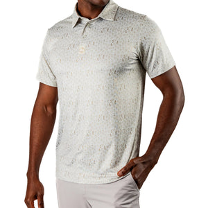 Pins & Aces Men's DRINKING BUDDIES Performance Polo