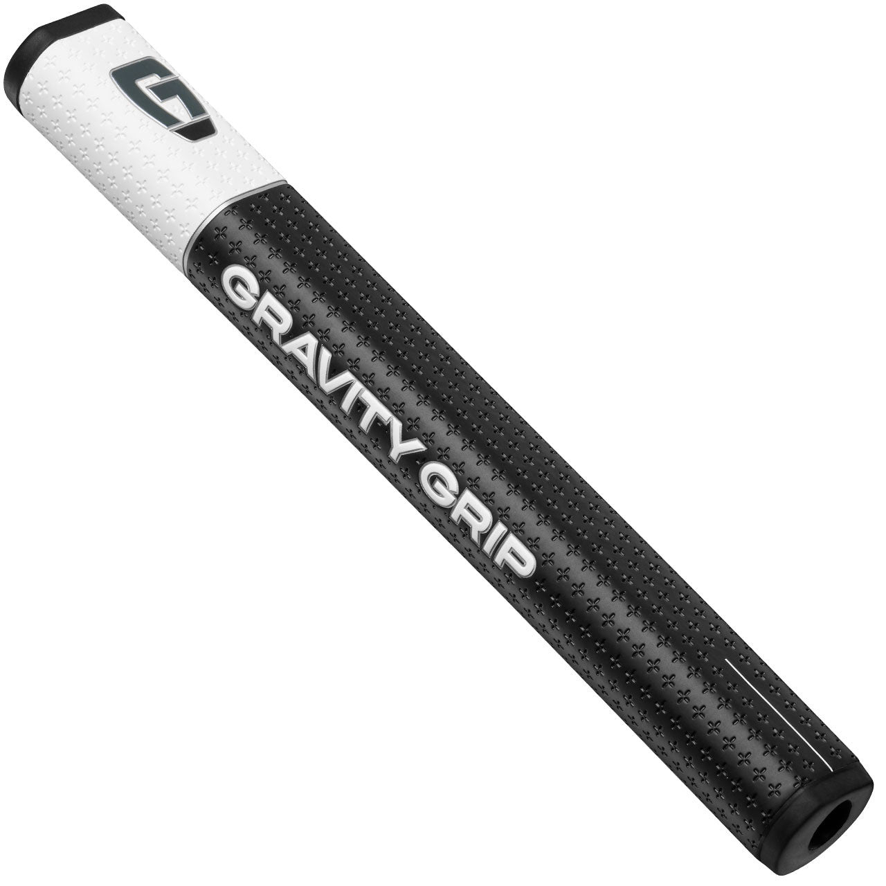 Evnroll Gravity Grip GG4 Non-Taper Jumbo Putter Grip - White / Black Evnroll Gravity Grip GG4 Non-Taper Jumbo Putter Grip - White / Black