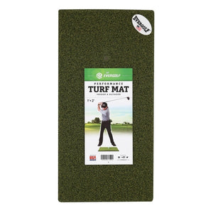 Evergolf Residential Gold Hitting Mat - 1' x 2'