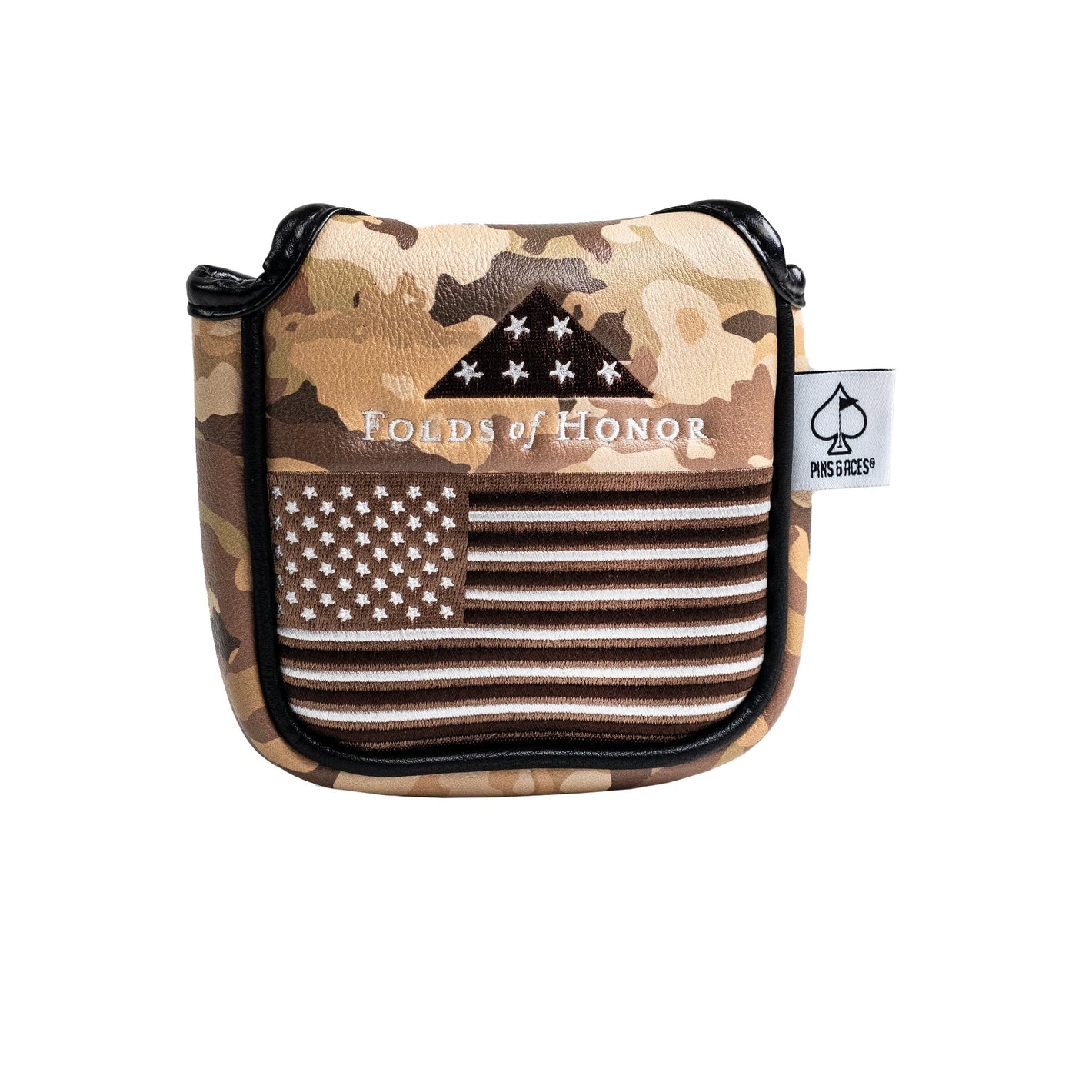 Pins And Aces Golf Folds of Honor 2.0 - Mallet Putter Cover