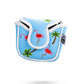 Pins And Aces Golf Dancing Flamingos - Mallet Putter Cover