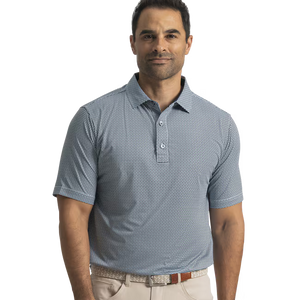 Footjoy Nautical Flag Lisle Mens Polo Golf Shirt