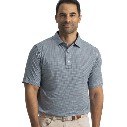 Footjoy Nautical Flag Lisle Mens Polo Golf Shirt