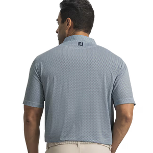 Footjoy Nautical Flag Lisle Mens Polo Golf Shirt