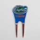 Team Golf NCAA Die Cut Divot Tool With 2 Ball Markers