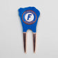 Team Golf NCAA Die Cut Divot Tool With 2 Ball Markers