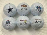 Wilson Staff Model Limited Edition Dallas Cowboys Super Bowl Golf Balls