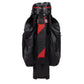 Founders Club 3rd Generation Premium Organizer 14 Way Golf Cart Bag - Black/Red Waterproof
