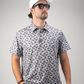 Pins & Aces Men's Gator Performance Polo
