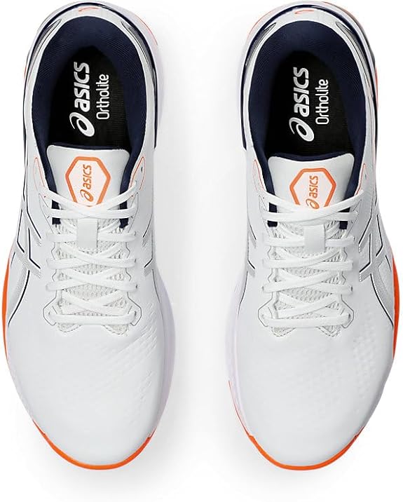 Asics Men's Gel-Kayano Ace 2 Golf Shoes - White/Shock Orange