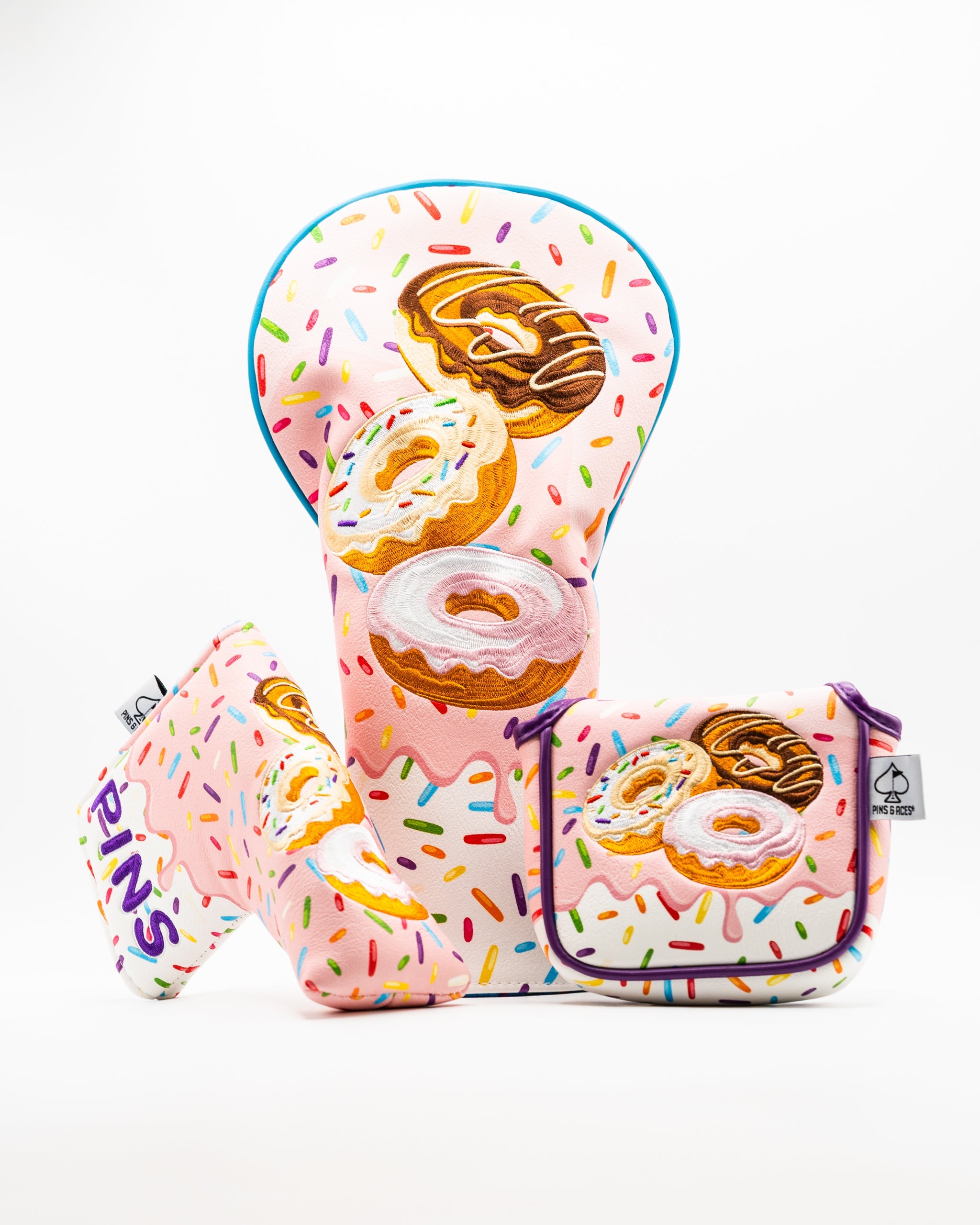 Pins and Aces Mallet Putter Cover - Thumbnail 4