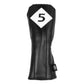 Sahara Graphite Weave Retro Golf Headcover Set - 5 Pack