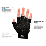 Bionic Men's BEASTMODE Half-Finger Fitness Gloves