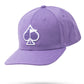 Pins And Aces Golf Performance Spade Hat - Lavender