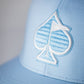 Pins And Aces Golf Performance Spade Hat - Carolina Blue