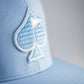 Pins And Aces Golf Performance Spade Hat - Carolina Blue
