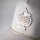 Pins And Aces Golf Perforated Rope Hat - Bone