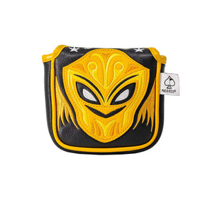 Pins And Aces Golf Lucha Libre Mask - Mallet Putter Cover