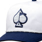 Pins And Aces Golf Heritage Rope Hat - Admiral