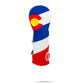 Pins And Aces Golf Colorado State Flag - Hybrid Cover