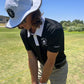 Skull Golf Polo Black