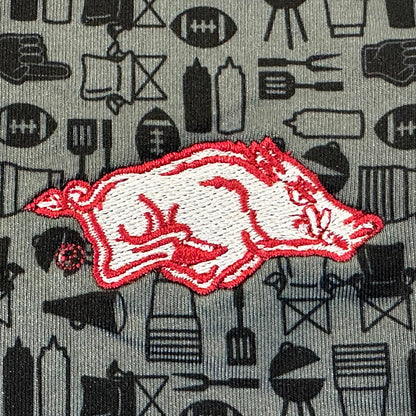 Footjoy Tailgate Performance Arkansas Mens Polo Golf Shirt