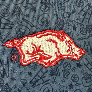 Footjoy Basketball Performance Mens Arkansas Razorbacks Polo Shirt