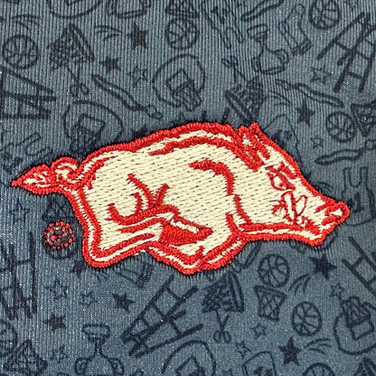 Footjoy Basketball Performance Mens Arkansas Razorbacks Polo Shirt