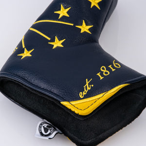 Pins And Aces Golf Indiana State Flag - Blade Putter Cover