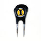 Team Golf NCAA Die Cut Divot Tool With 2 Ball Markers