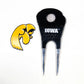 Team Golf NCAA Die Cut Divot Tool With 2 Ball Markers