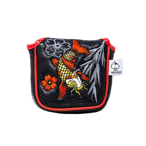 Pins And Aces Golf Koi Flow - Mallet Putter Cover